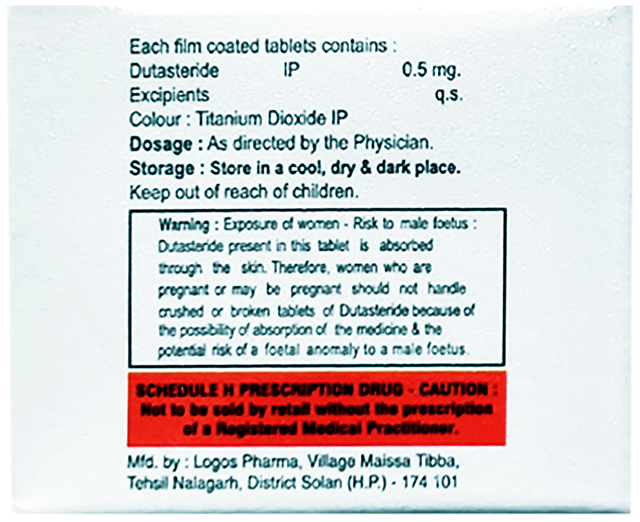 Dutaqor 0.5mg Tablet 10s