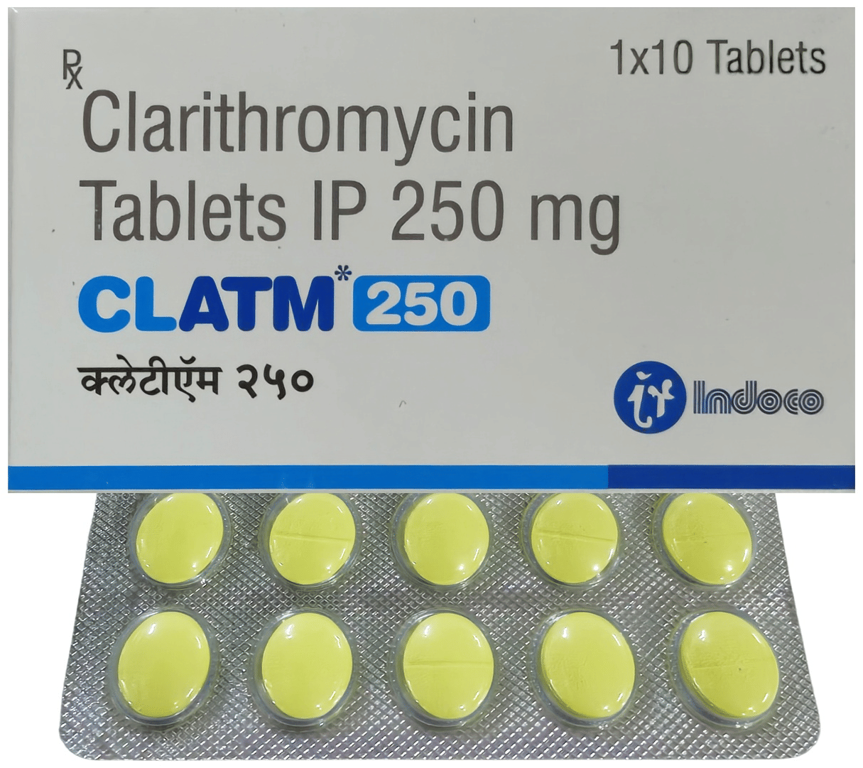 CLATM 250 TAB 1X10S - Scraped Image