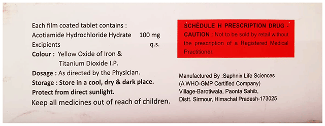 Aconext 100mg Tablet 10s