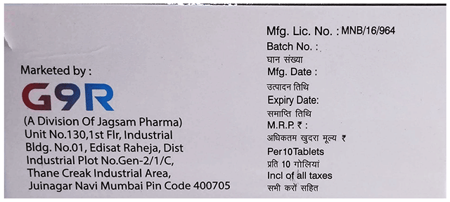Febu9 20mg Tablet 10s