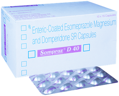 Sompraz D 40/30mg Capsule SR 15s
