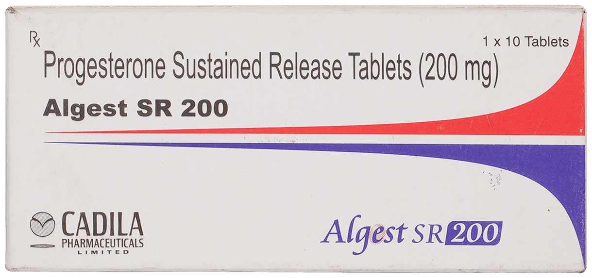 ALGEST SR 200MG TABLET 10X10 - Scraped Image