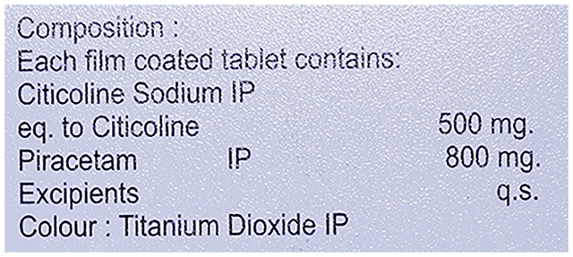 Citivio P 500/800mg Tablet 10s