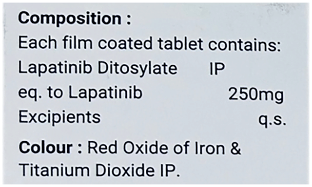 Lapbini 250mg Tablet 30s