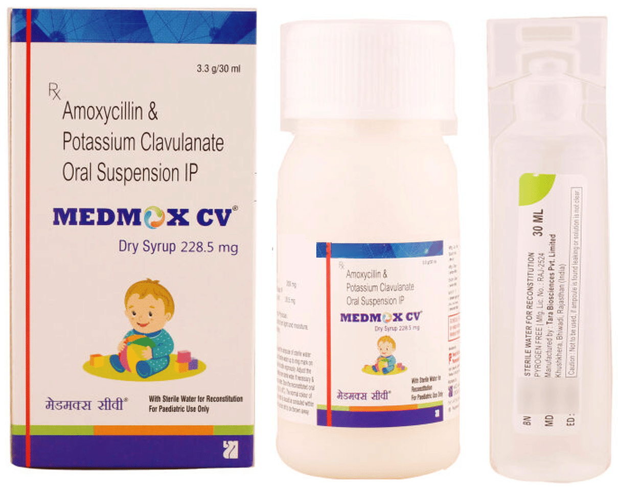 MEDMOX CV DRY SYRUP 30ML - Scraped Image