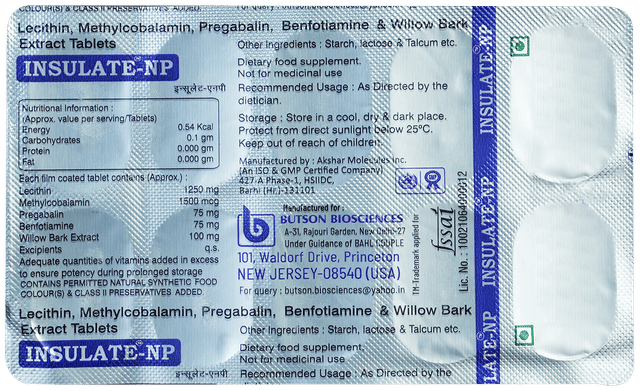 Insulate-NP Tablet