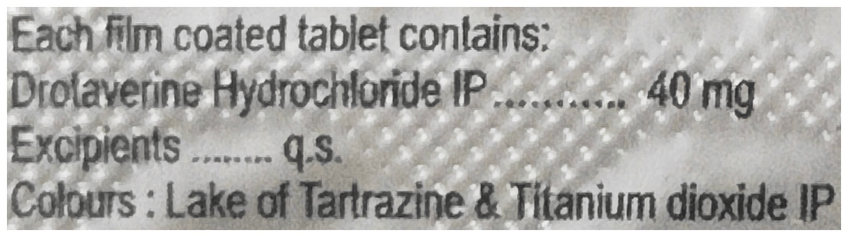 DROTITEC TABLET 10'S - Scraped Image