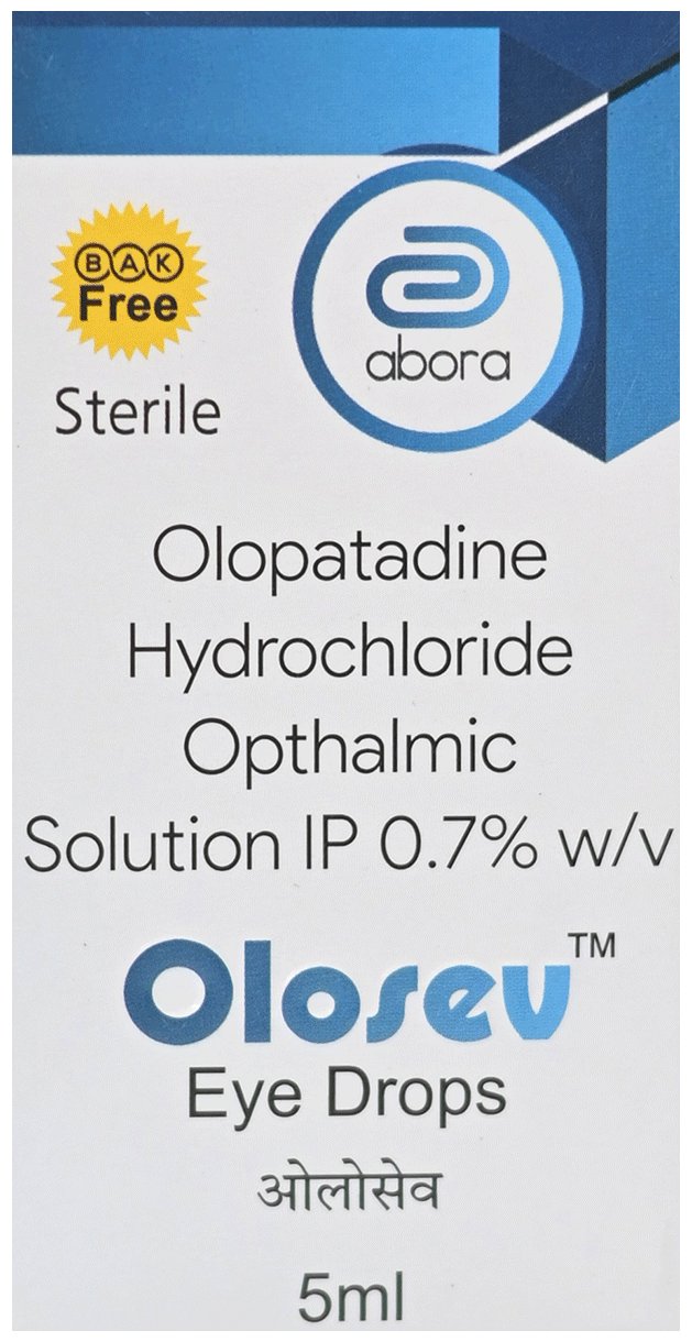 Olosev 0.7% Ophthalmic Solution BAK Free 5ml