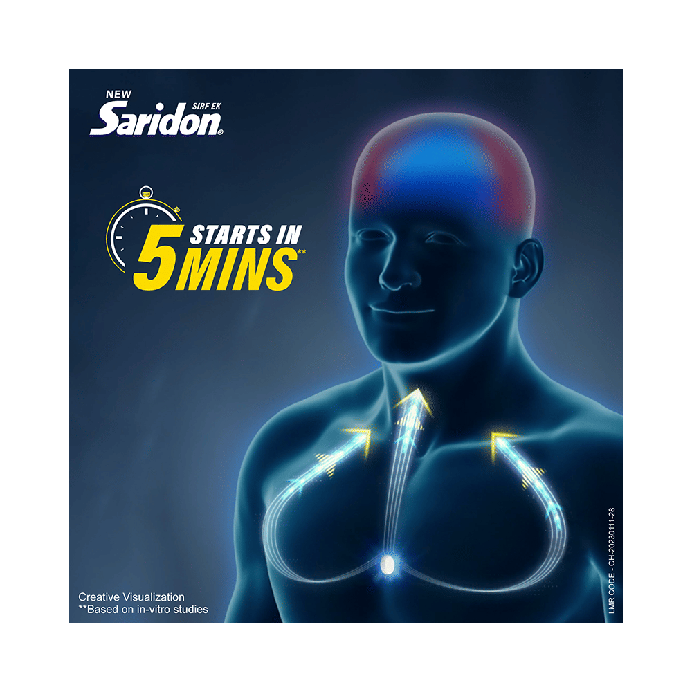 Bayer Combo Pack of New Saridon Tablet & Saridon Woman for Abdominal Pain