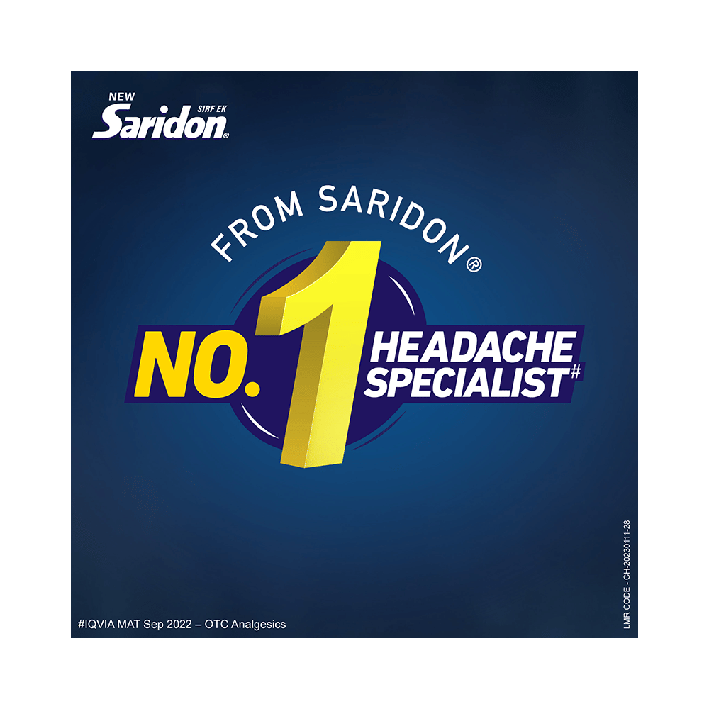 Bayer Combo Pack of New Saridon Tablet & Saridon Woman for Abdominal Pain