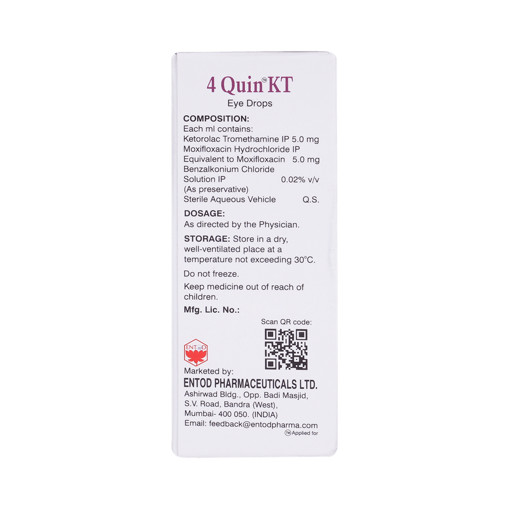 4 Quin KT Eye Drop