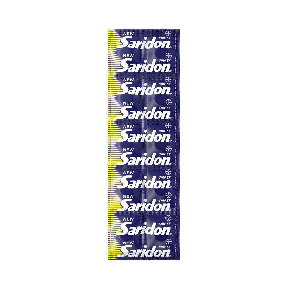 Bayer Combo Pack of New Saridon Tablet & Saridon Woman for Abdominal Pain