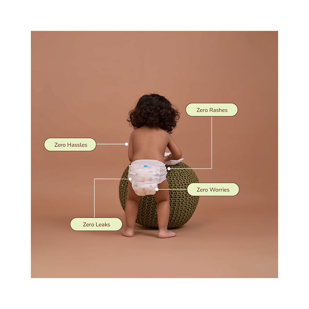 .allter Organic Bamboo Chemical Free Diaper Pant Large