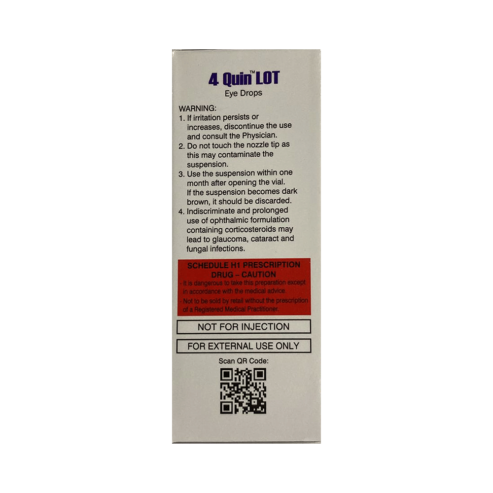 4 Quin Lot Eye Drop Bak Free