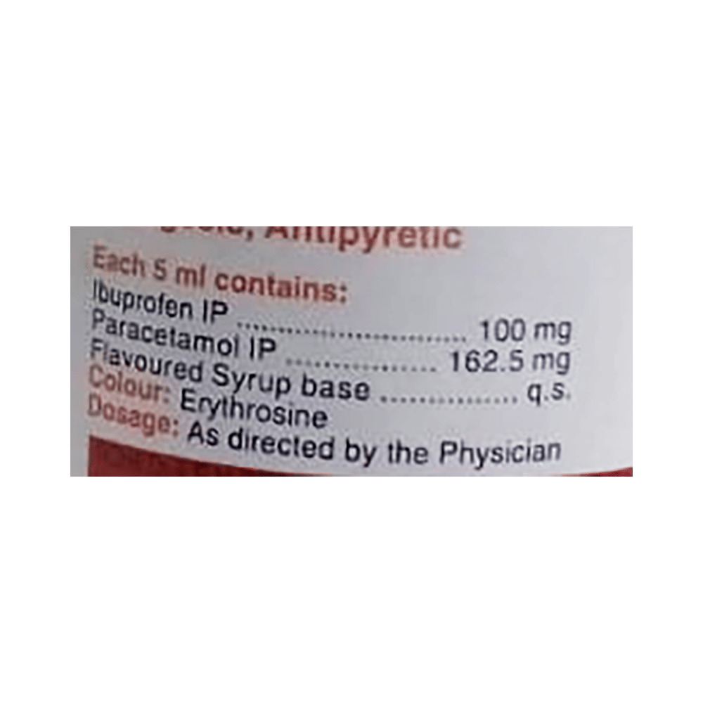 IBUgesic Plus Oral Suspension Strawberry