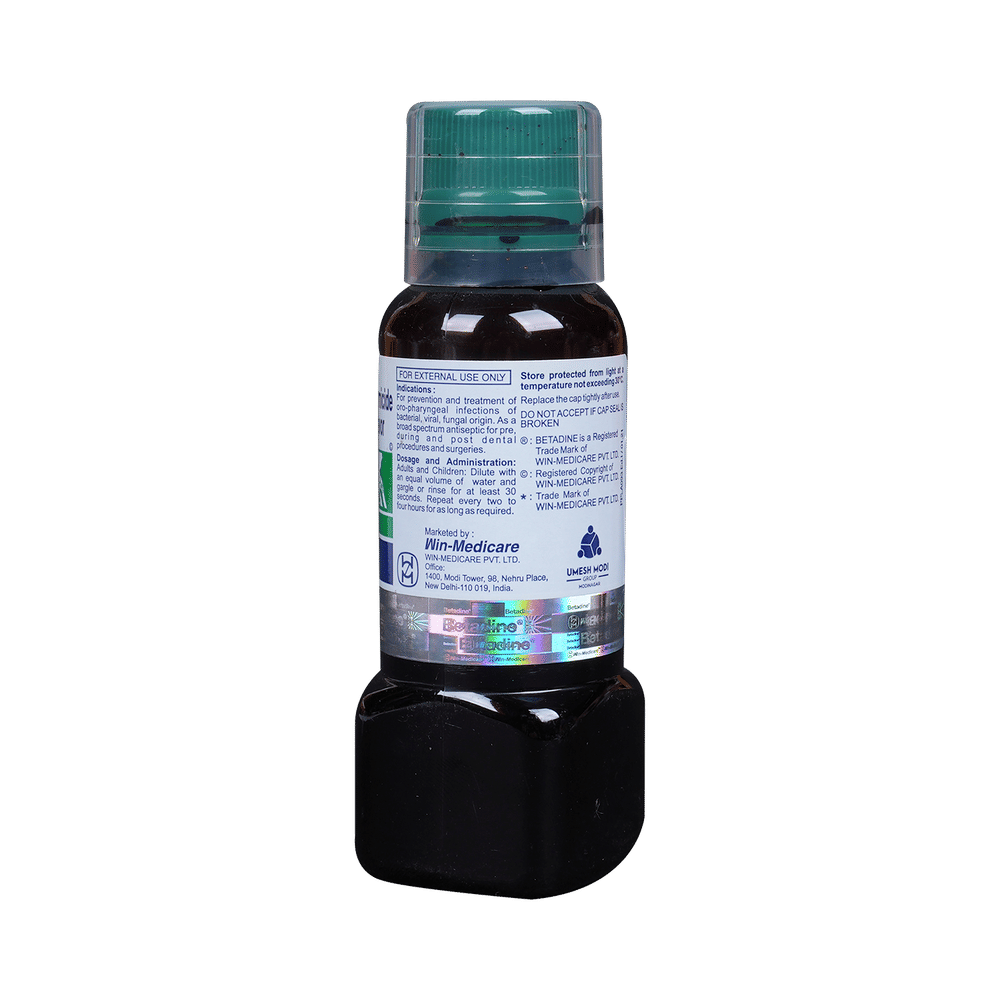 Betadine Germicide Gargle 2% Mint