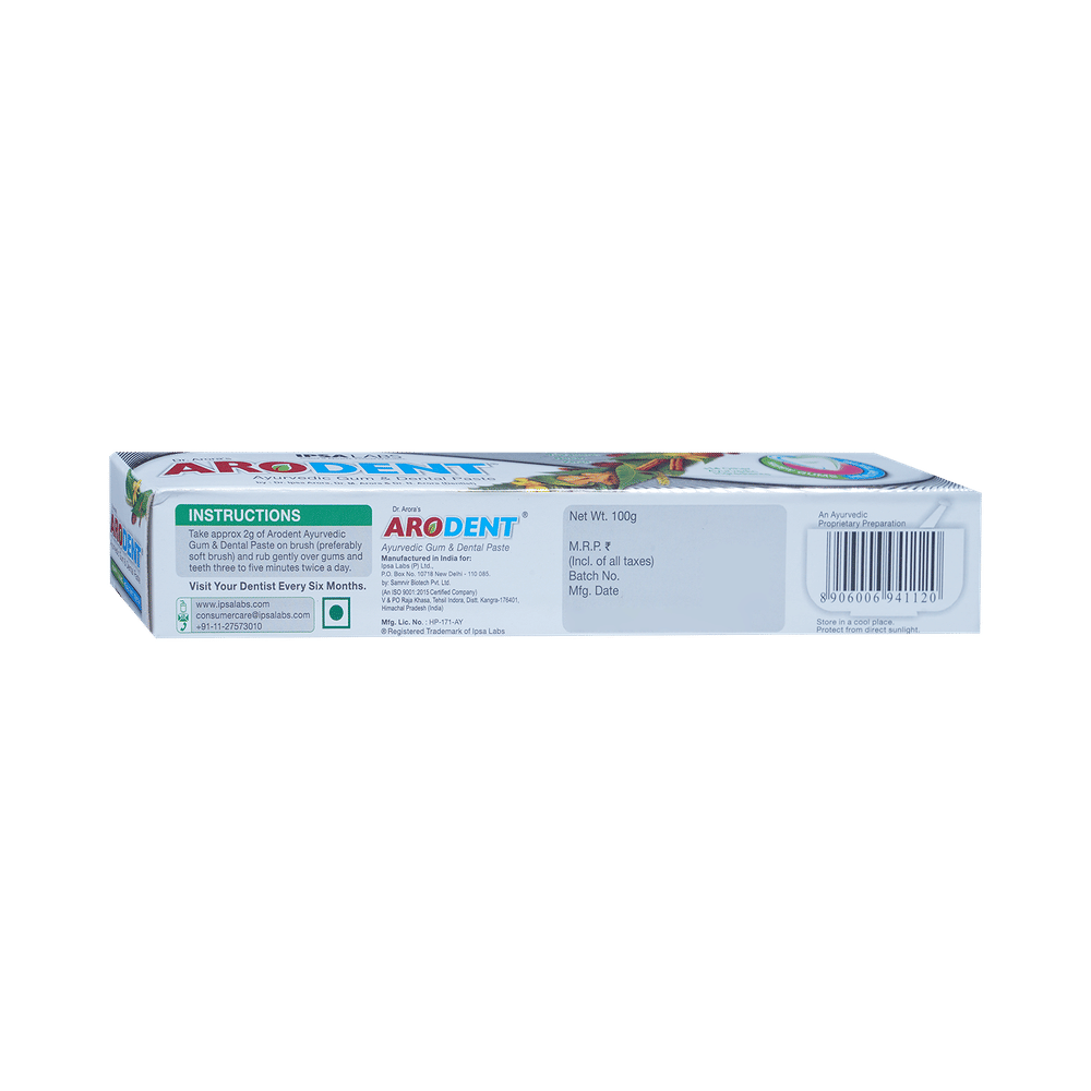 Arodent Ayurvedic Gum & Dental Paste