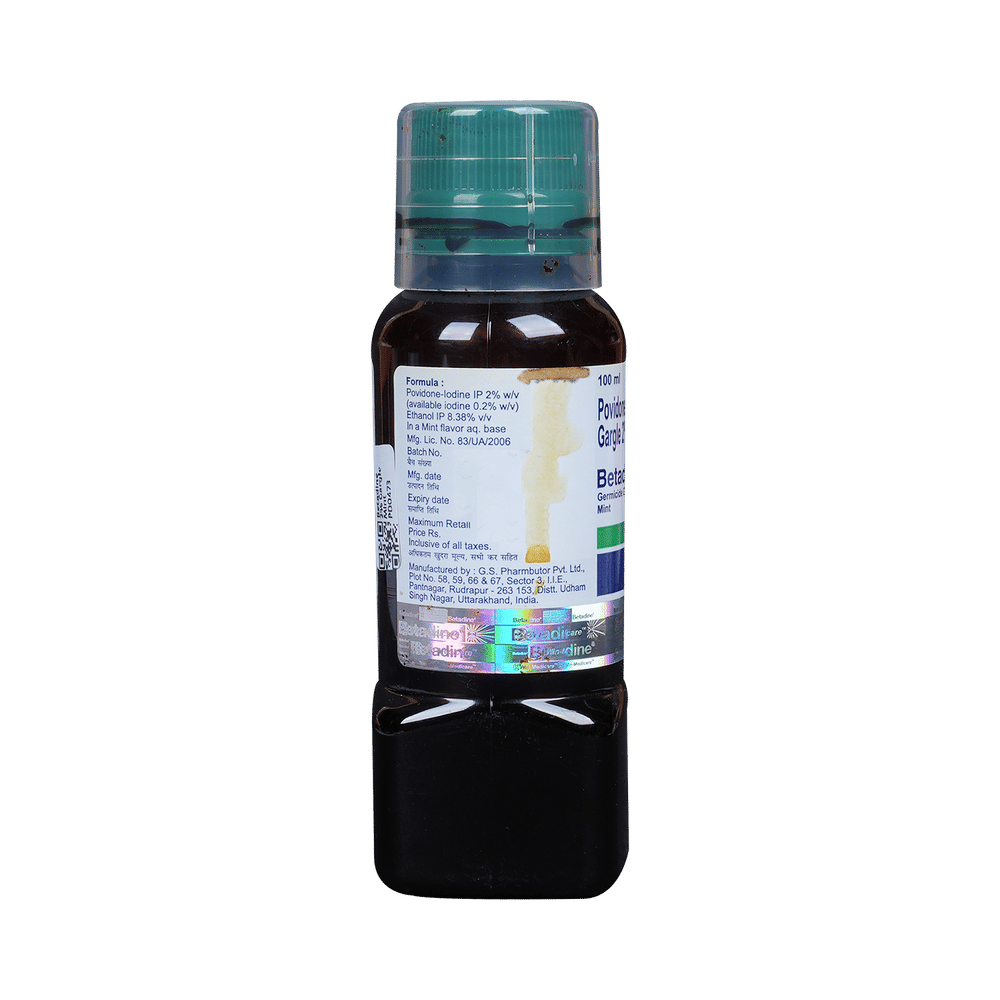 Betadine Germicide Gargle 2% Mint