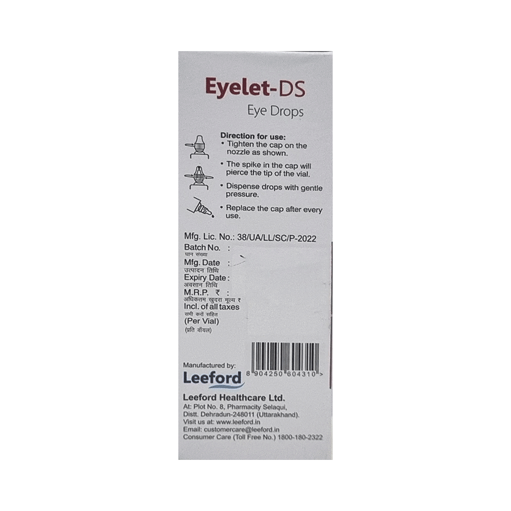 Eyelet DS Eye Drop