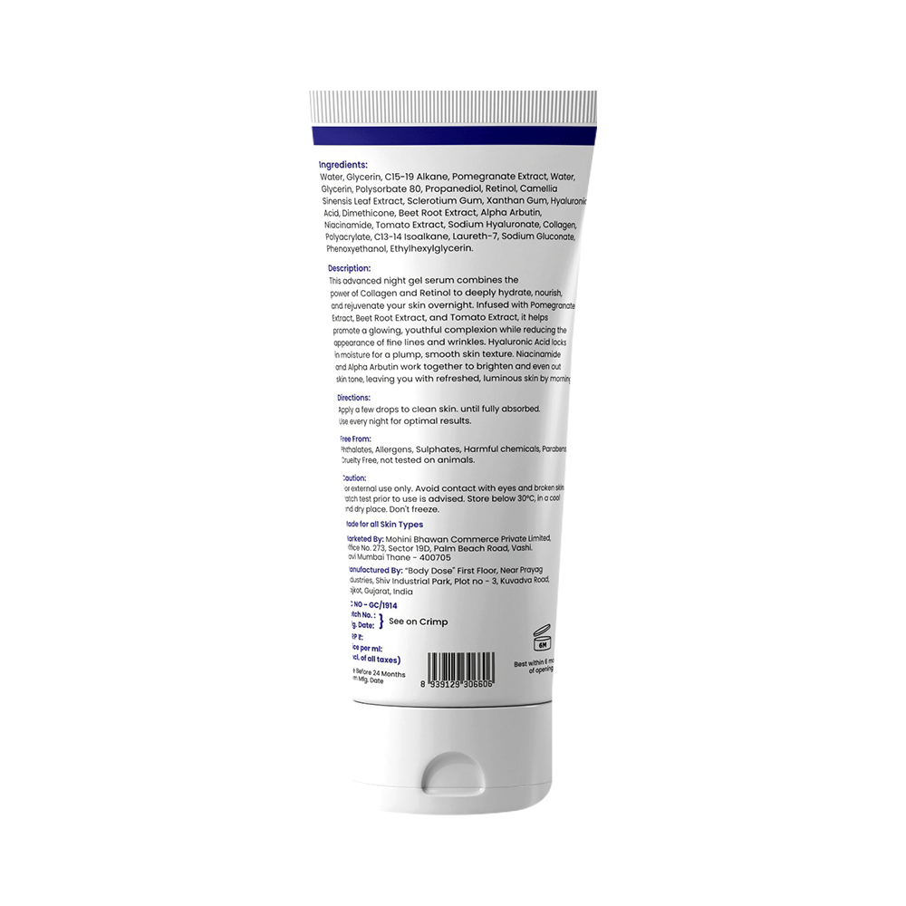 Above 40 Collagen & Retinol Night Gel