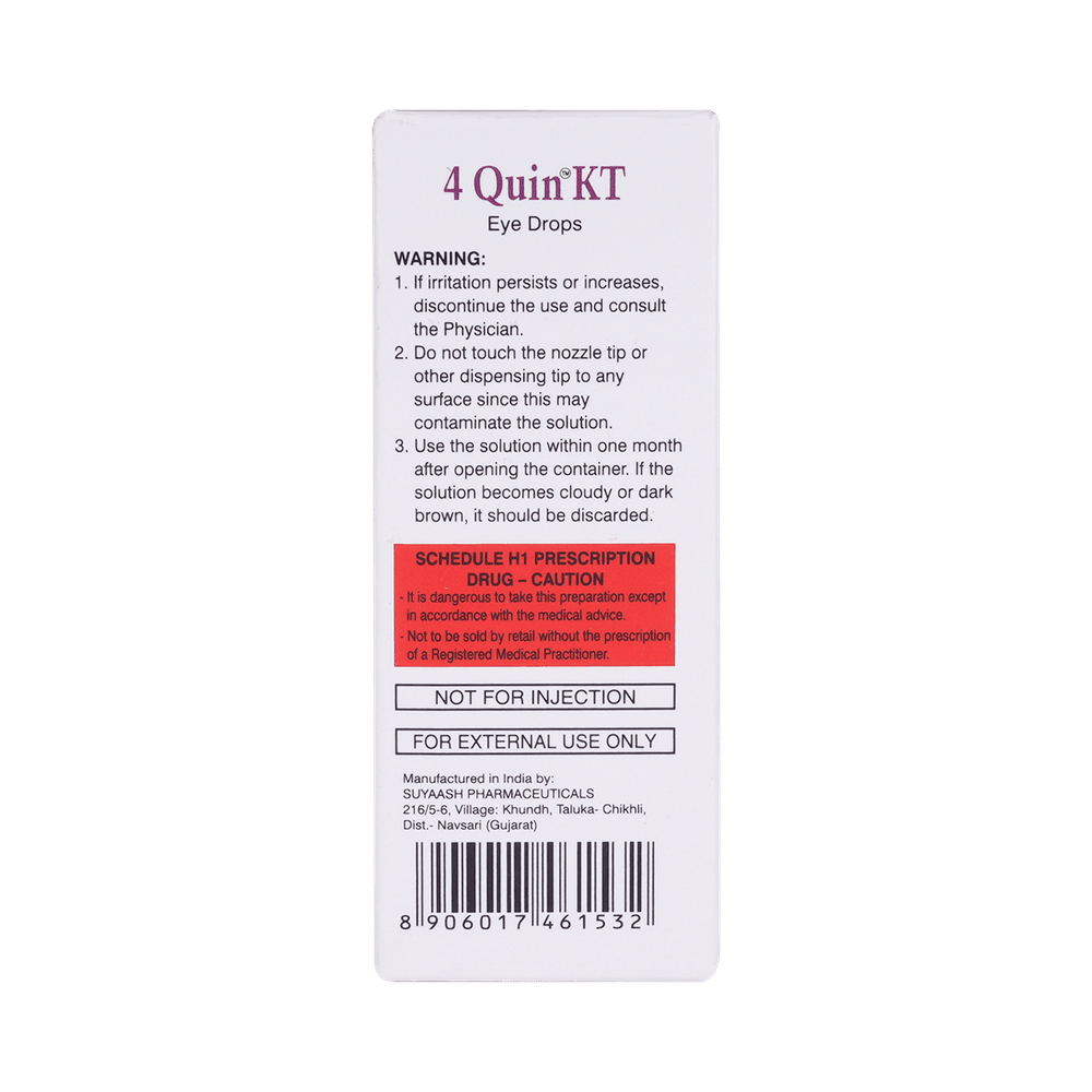 4 Quin KT Eye Drop