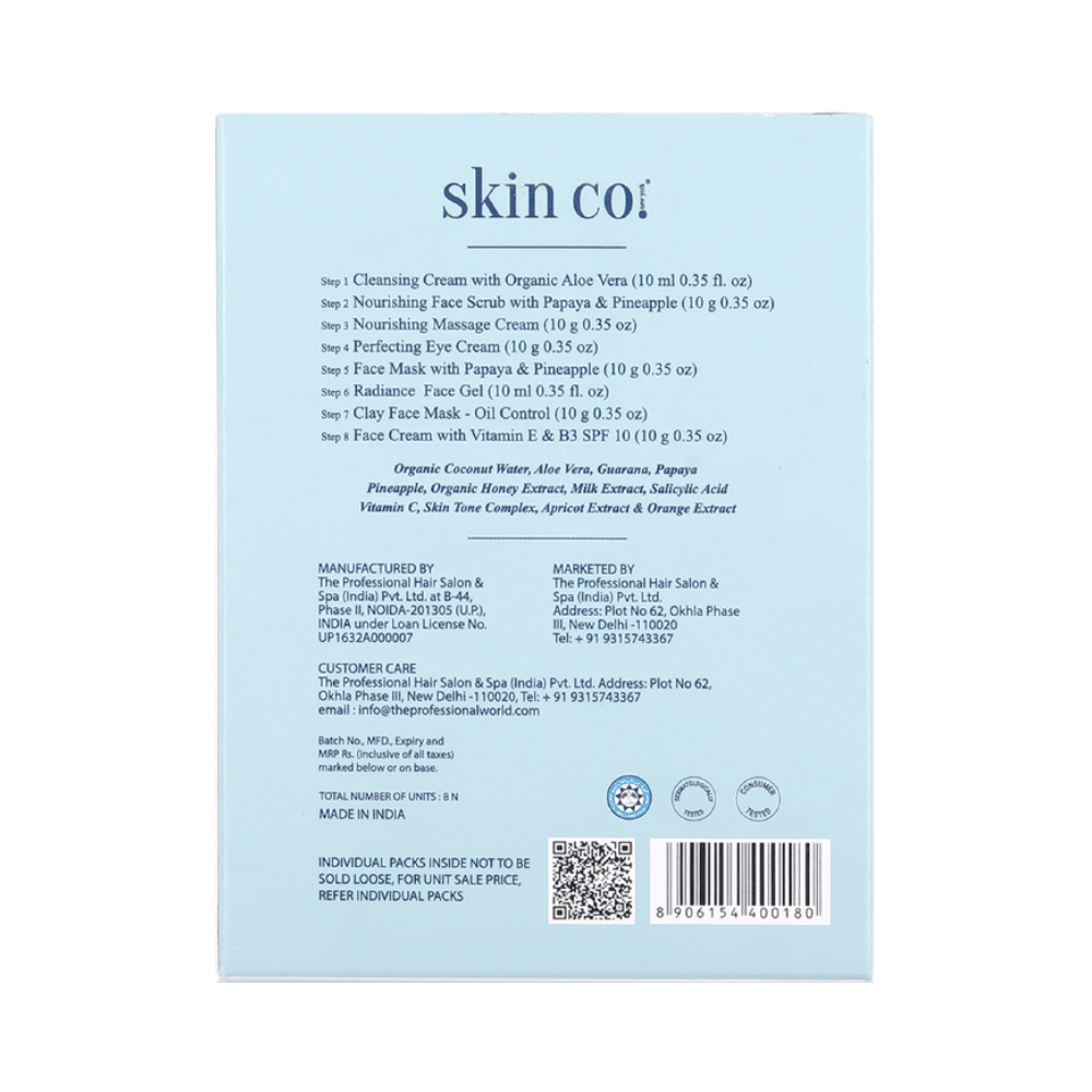 Skin Co. Dermaglow Anti Tan Nourishing Facial Kit