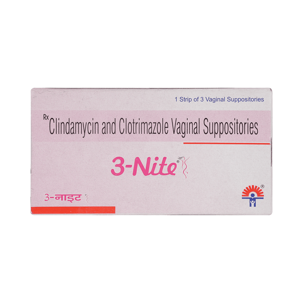 3 Nite Vaginal Suppository