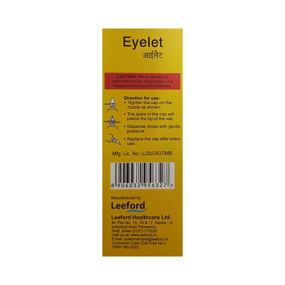 Eyelet Eye Drop