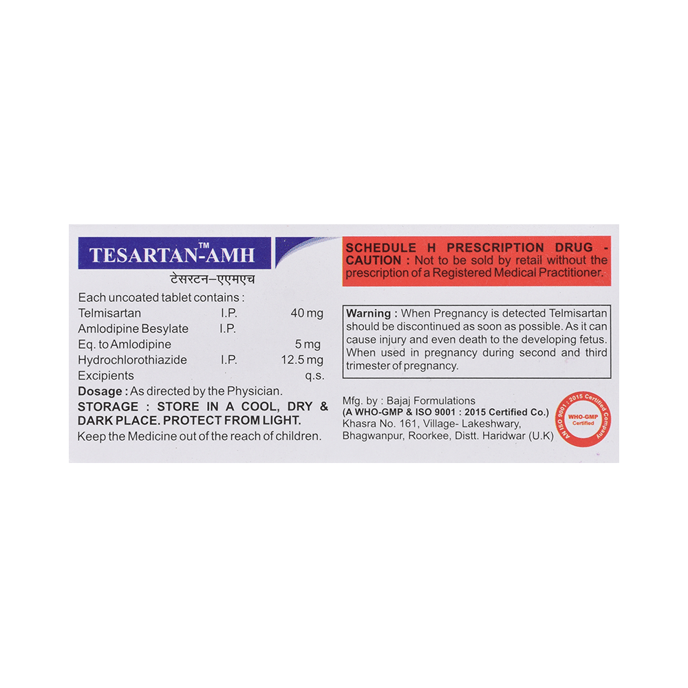 Tesartan-AMH Tablet