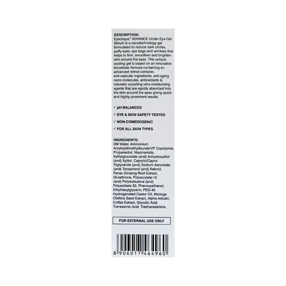 Eyecirque Advance Under Eye Gel Serum
