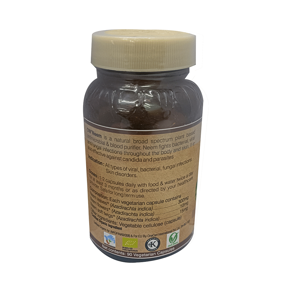 Organic Wellness Neem Herbal Antibiotic Capsule
