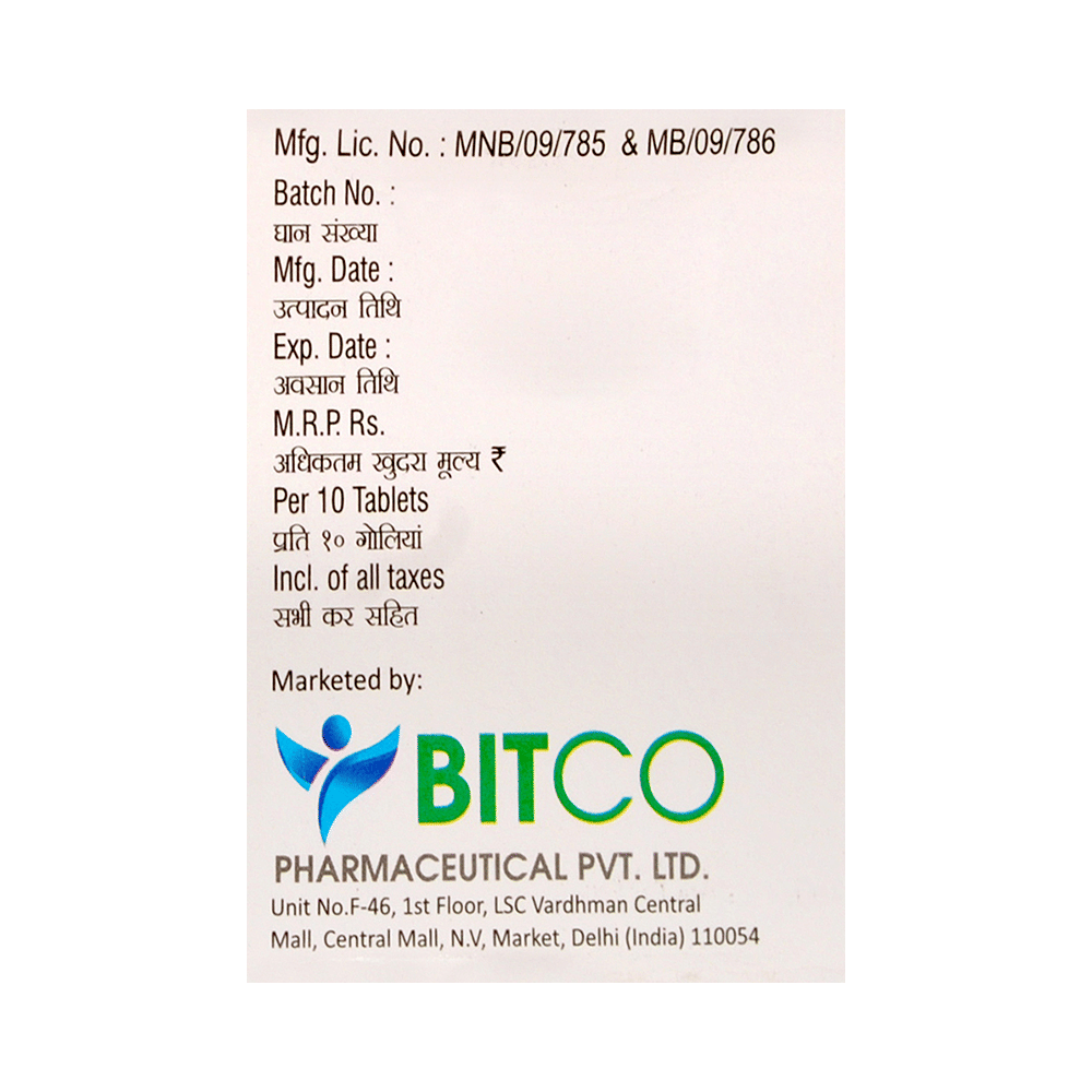 Bitcocyst-M Tablet SR