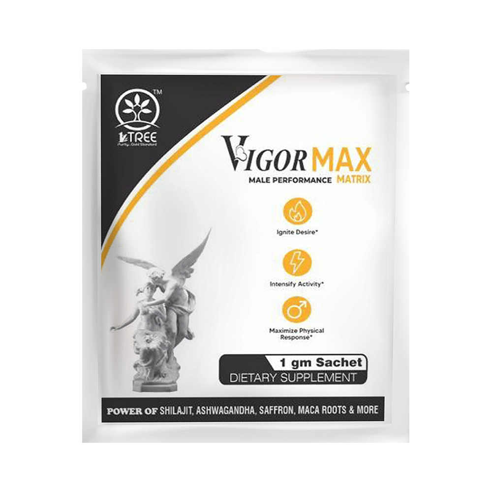1 Tree Combo Pack of Vigor Max Sachet (8) & Vigor Max Spray (100ml)