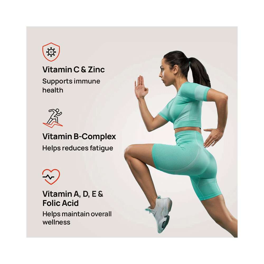 A to Z NS+ Daily Multivitamin Tablets Ã¢â‚¬â€œ Zinc & Vitamin C for Immunity, B-Complex & Essential Nutrients for Energy & Wellness