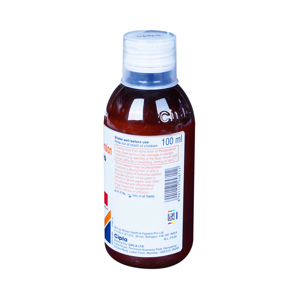 IBUgesic Plus Oral Suspension Orange
