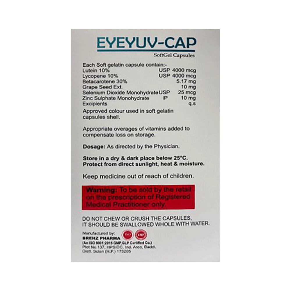 Eyeyuv-Cap Softgel Capsules