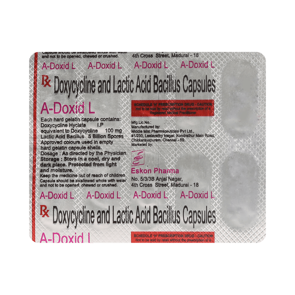 A Doxid L 100mg Capsule