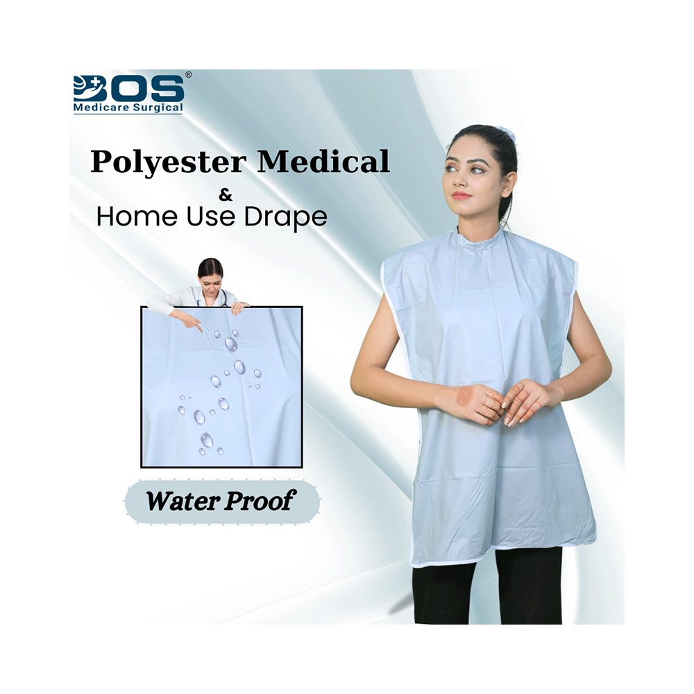 Bos Medicare Surgical Medical & Dental Patient Drape Grey
