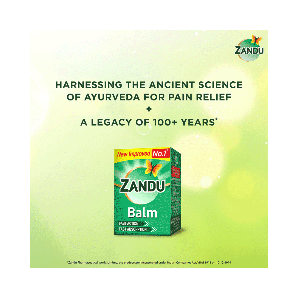 Zandu Balm | Effective Relief from Cold, Headache & Body Ache