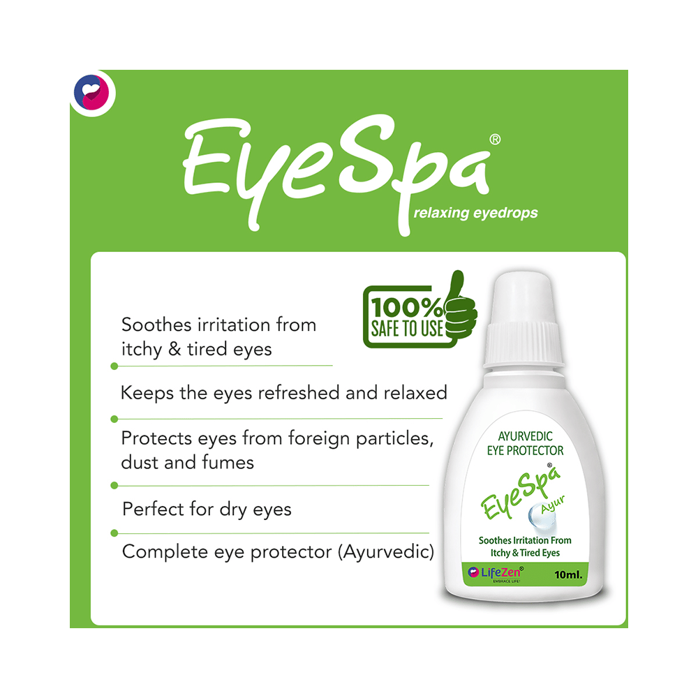 Eye Spa Ayur - Ayurvedic Eye Drop | Relieves Dryness, Redness, Itching Eye Drop
