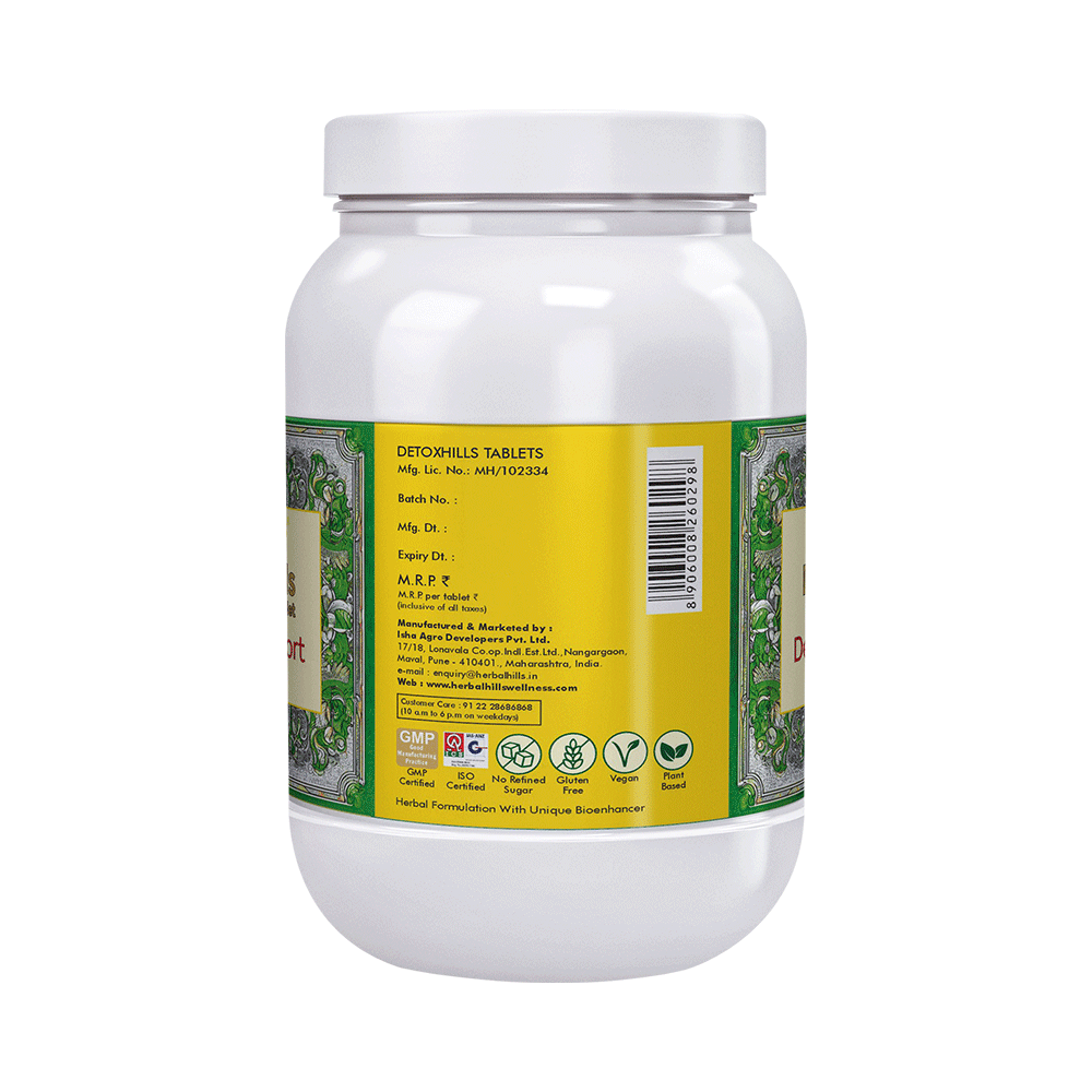 Herbal Hills Detoxhills Detox Support Tablet Value Pack