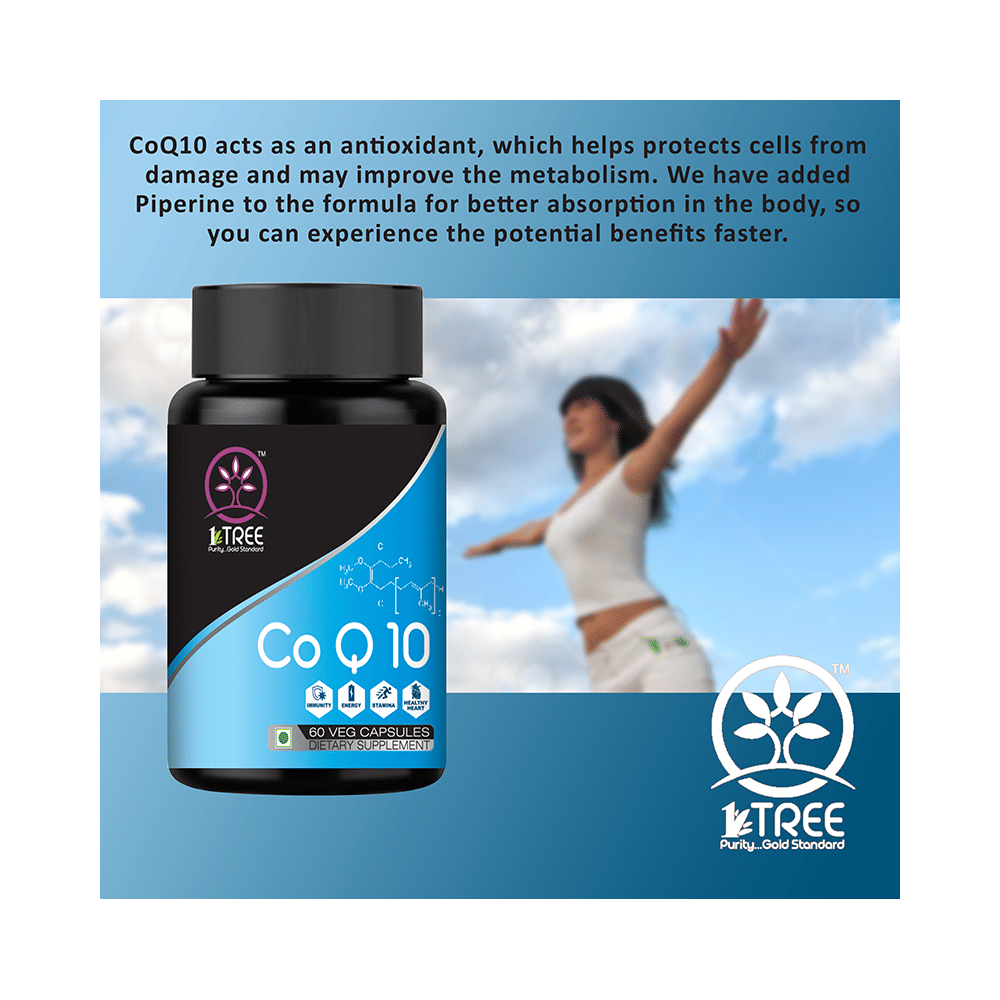 1 Tree Co Q 10 Veg Capsule