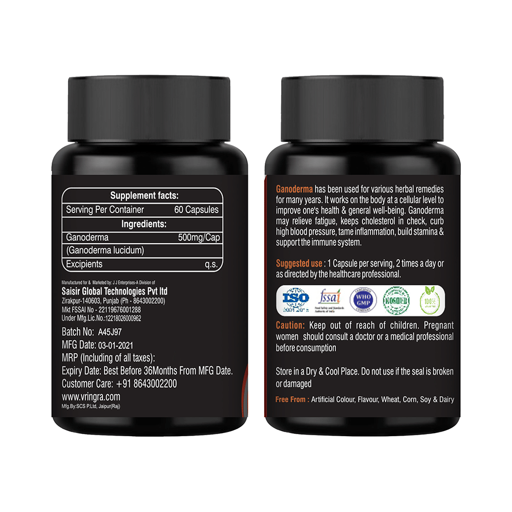 1 Tree Ganoderma Veg Capsule