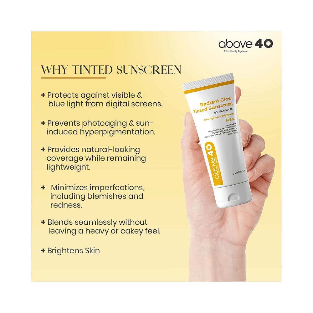 Above 40 Radiant Glow Tinted Sunscreen SPF 50