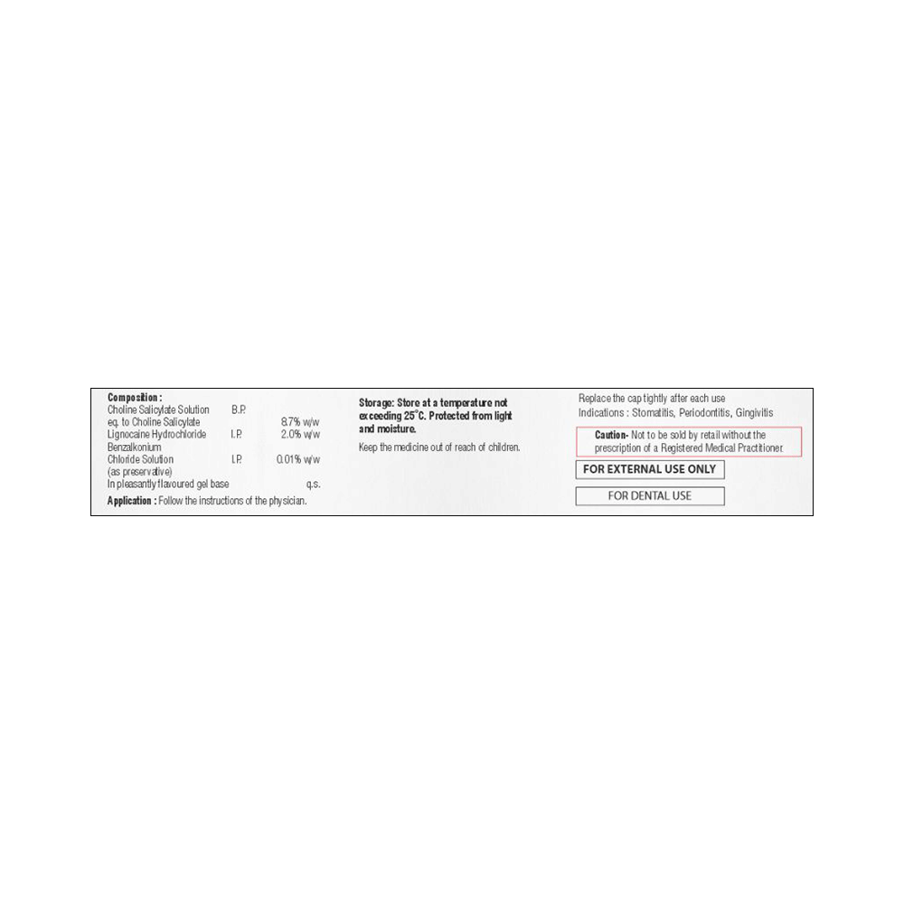 Covasore Dental Gel