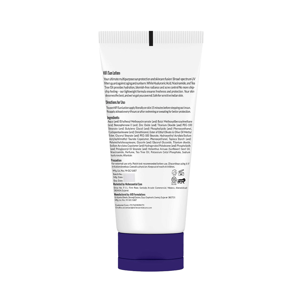 Skin Court Combo Pack of HiFi Sun Lotion (50gm) & Moisture Care Body Lotion (200ml)