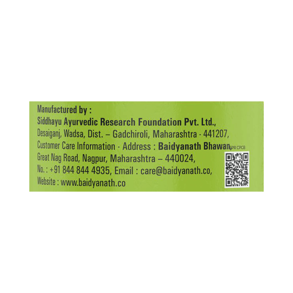Baidyanath (Nagpur) Triphala Churna | Eases Constipation, Acidity & Gas