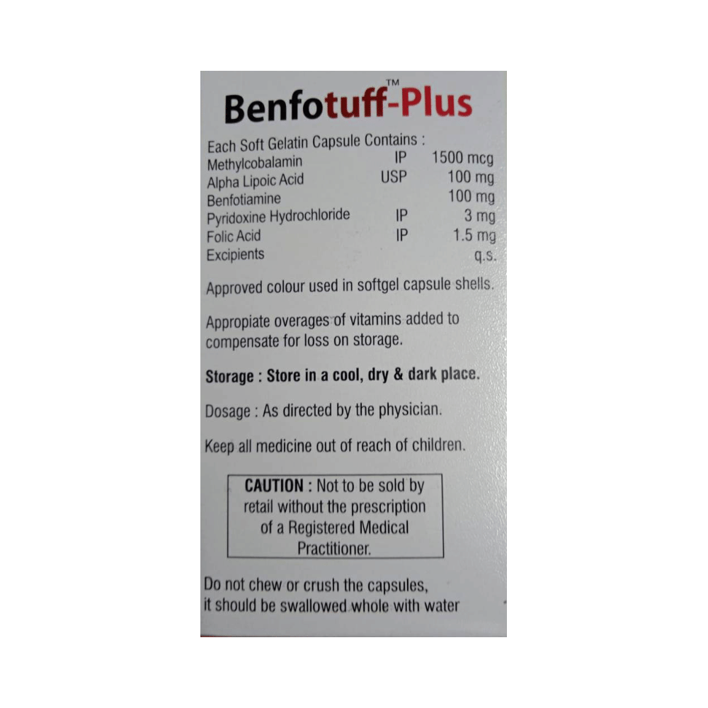 Benfotuff-Plus Softgel Capsule