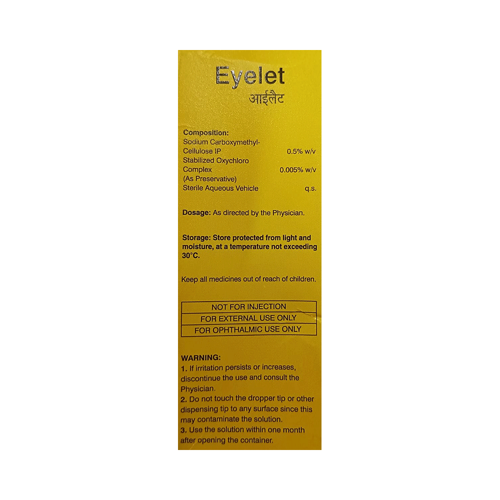 Eyelet Eye Drop