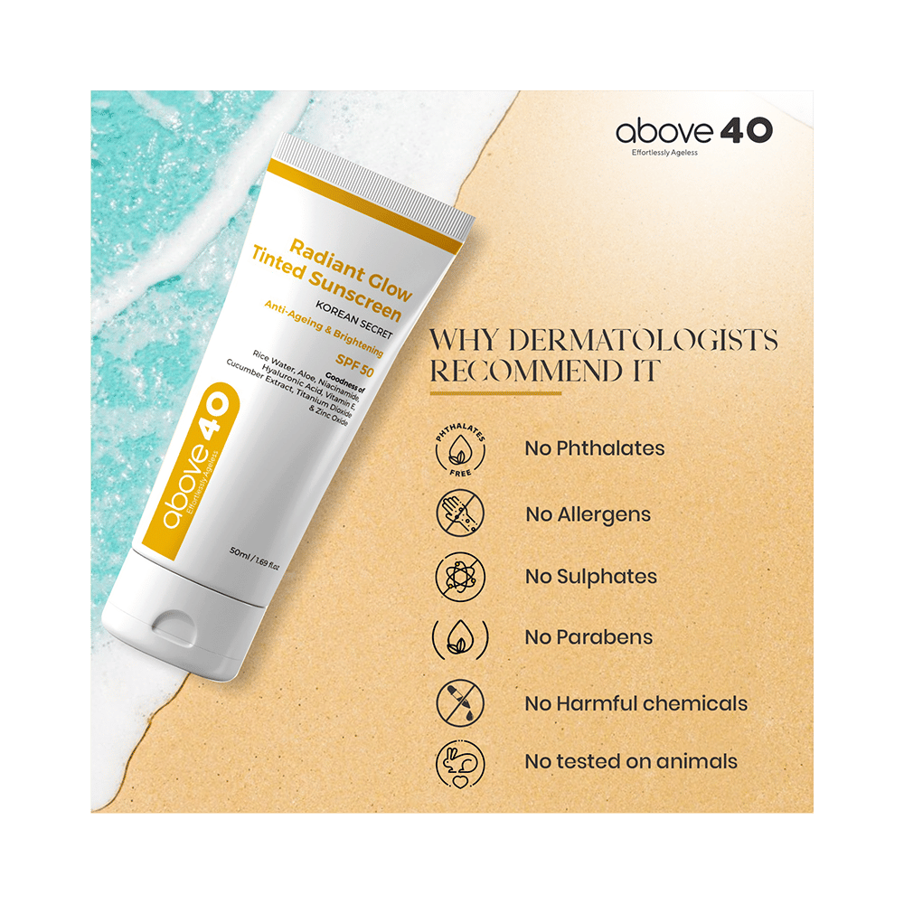 Above 40 Radiant Glow Tinted Sunscreen SPF 50